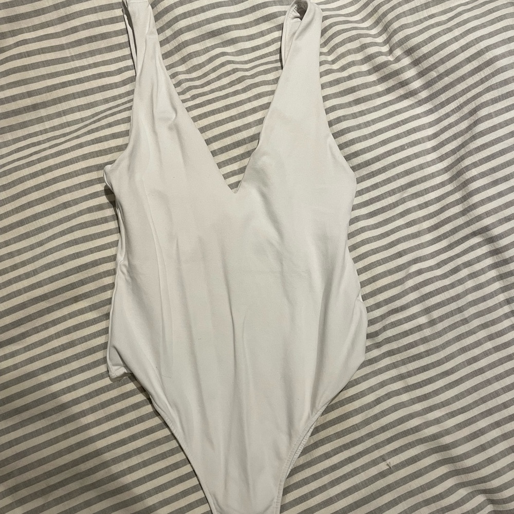 White Zara Bodysuit
